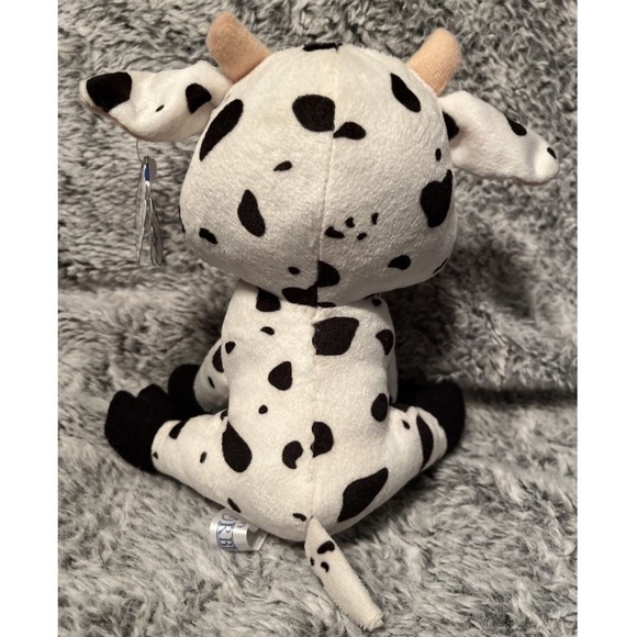 NWT Stuffed Animal Baby Cow My CUTIE PIES soft plush w/Tag RBI 7" - Picture 3 of 7